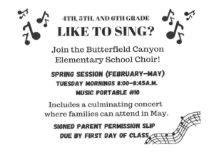 Butterfield Canyon Choir