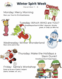 Winter Spirit Week