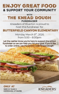 Kneaders Fundraiser
